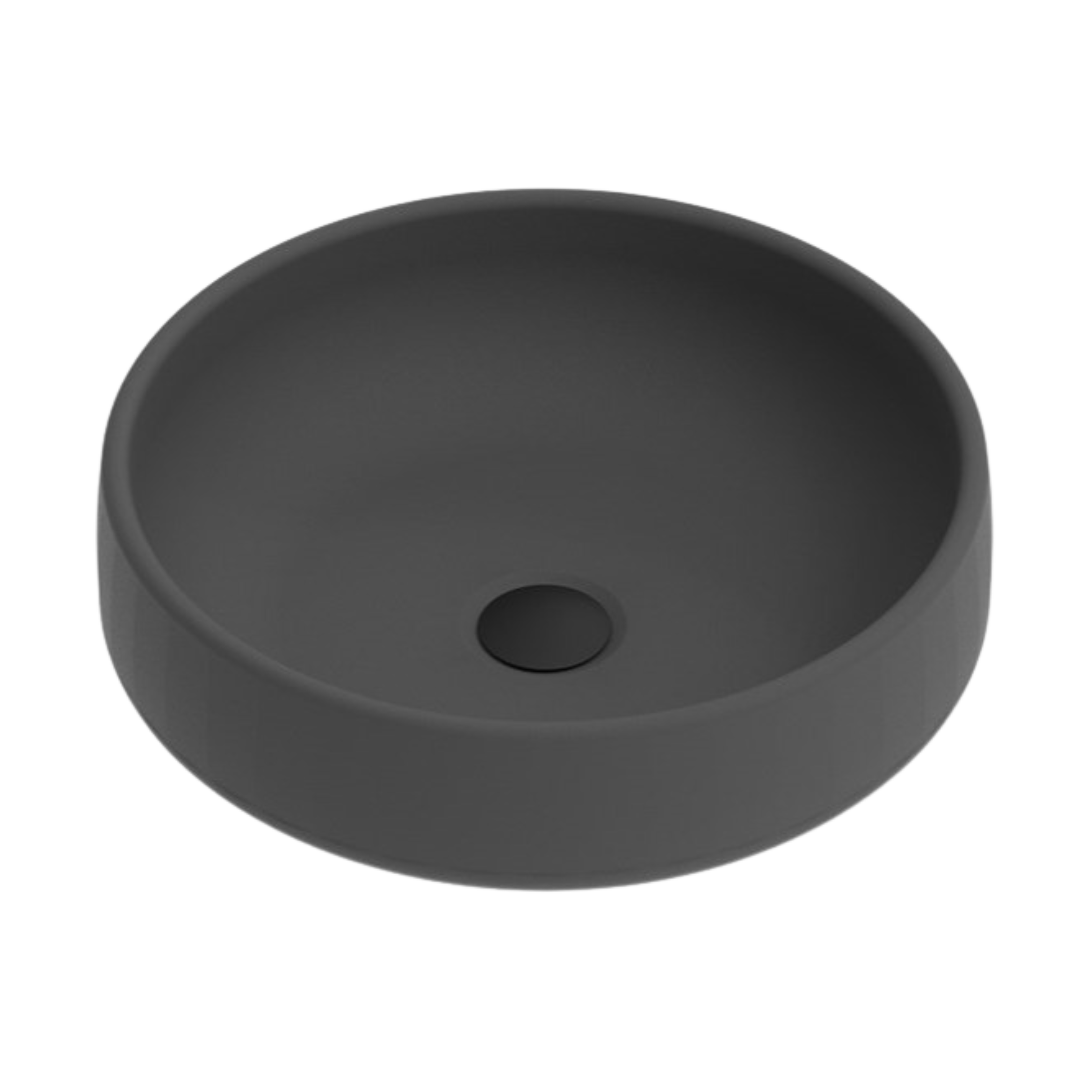 Jean Above Counter Concrete Basin | Charcoal - ADP | Tile Supplier Sydney