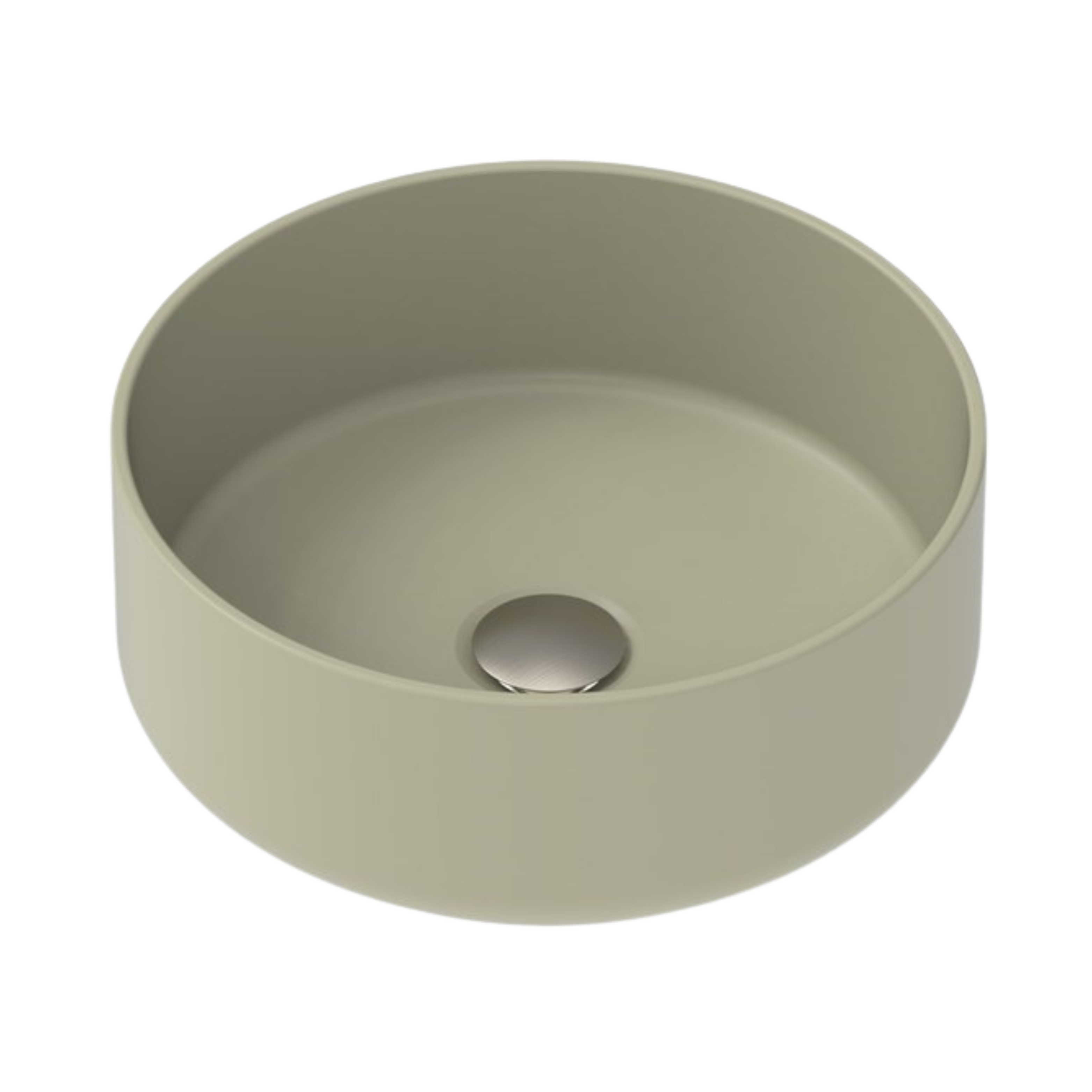 Margot Above Counter Basin | Matte Olive - ADP | Tile Supplier Sydney