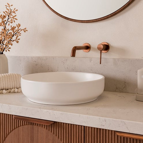 Monroe Above Counter Basin | Gloss White - ADP | Tile Supplier Sydney