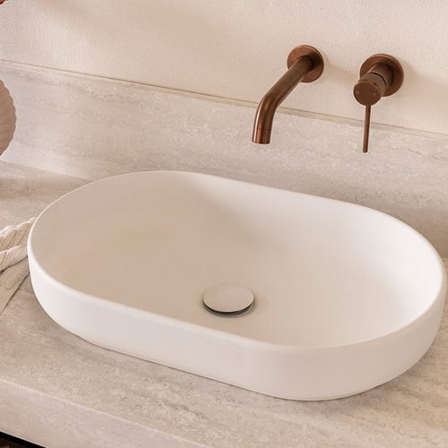 Marilyn Above Counter Basin | Gloss White - ADP | Tile Supplier Sydney