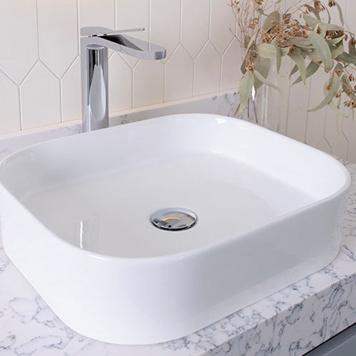 Louie Above Counter Basin | Matte White - ADP | Tile Supplier Sydney