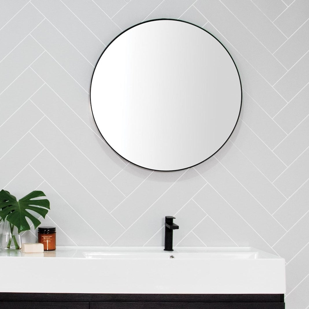 Alora Framed Mirror | Matte Black - ADP | Tile Supplier Sydney