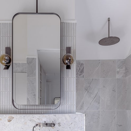 Allegra Framed Mirror | Matte Black - ADP | Tile Supplier Sydney