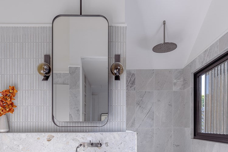 Allegra Framed Mirror | Matte Black - ADP | Tile Supplier Sydney