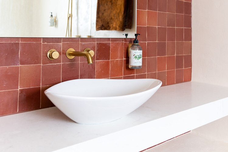 Fiore Above Counter Basin | Gloss White - ADP | Tile Supplier Sydney