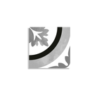 Metro Collection Ornamental Black & White Matt - Tilewave | Tile Supplier Sydney