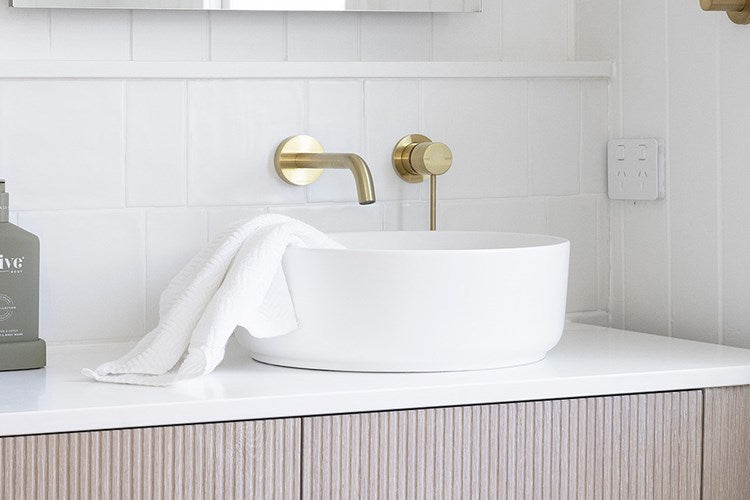 Margot Above Counter Basin | Matte White - ADP | Tile Supplier Sydney