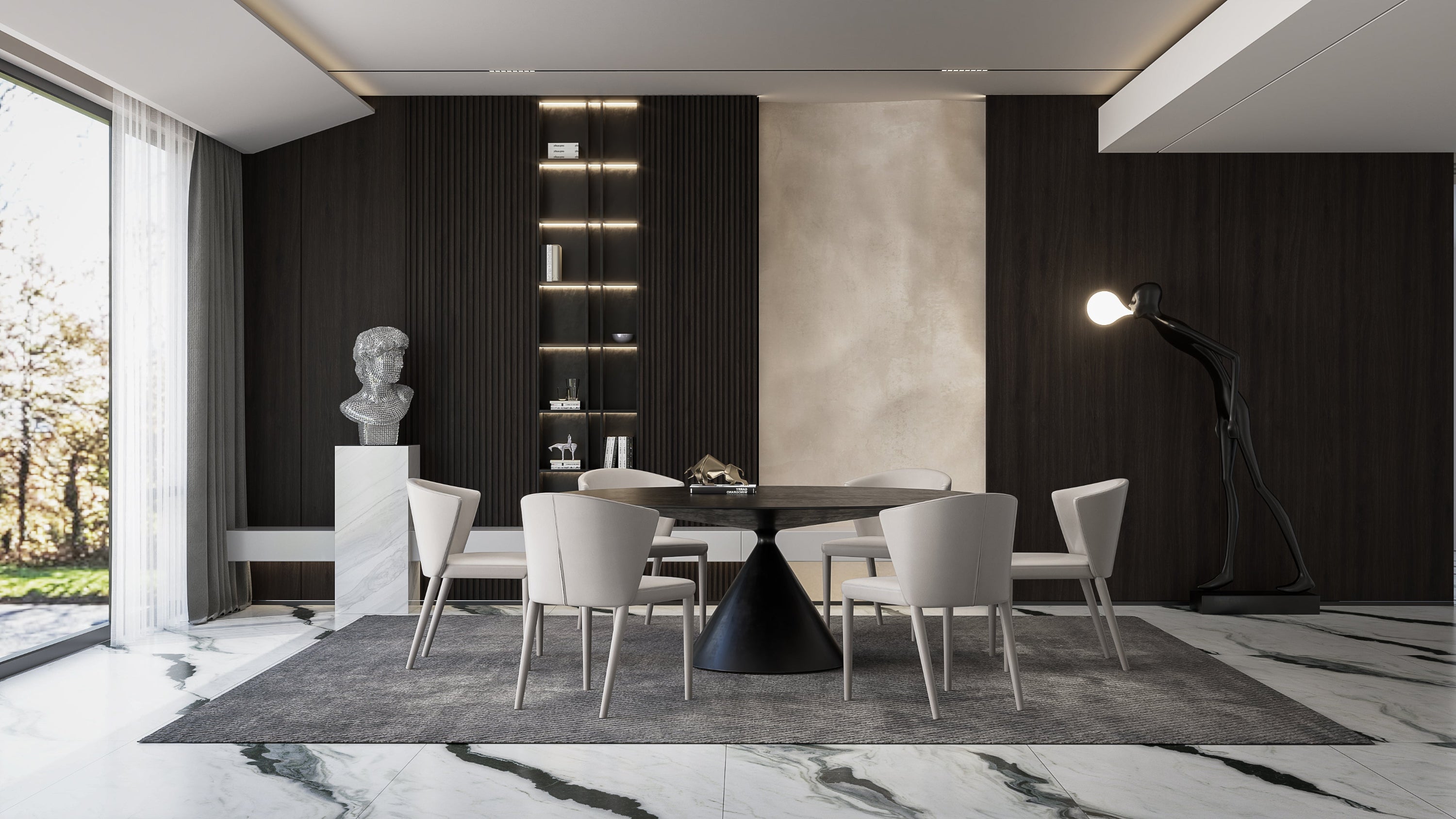 Dark Oak | Flat Wall Panel - Tilewave | Tile Supplier Sydney