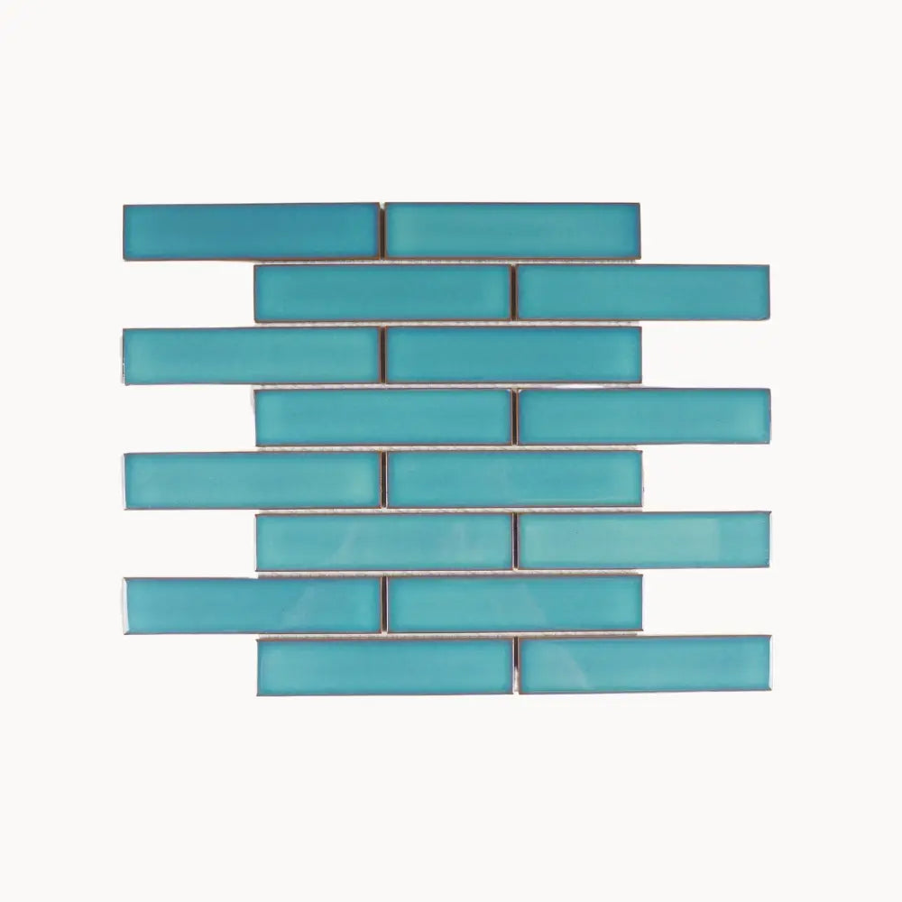 Kit Kat Bricks 32.5x145mm Turquoise - Tilewave | Tile Supplier Sydney
