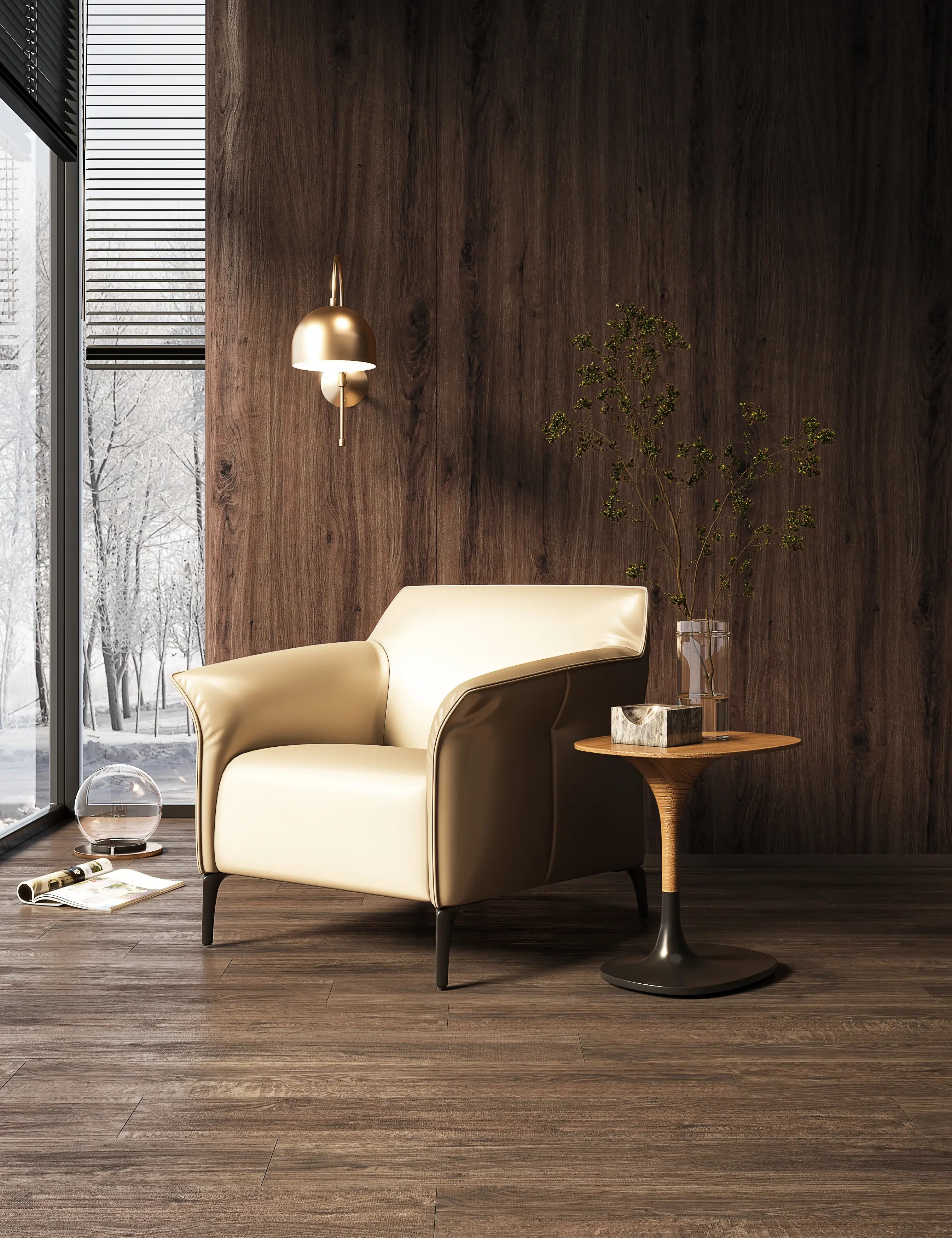 Dark Oak | Flat Wall Panel - Tilewave | Tile Supplier Sydney