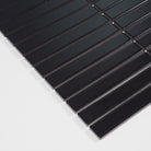 Mono Black Kit Kat Mosaic Tile 22x145mm - Tilewave | Tile Supplier Sydney