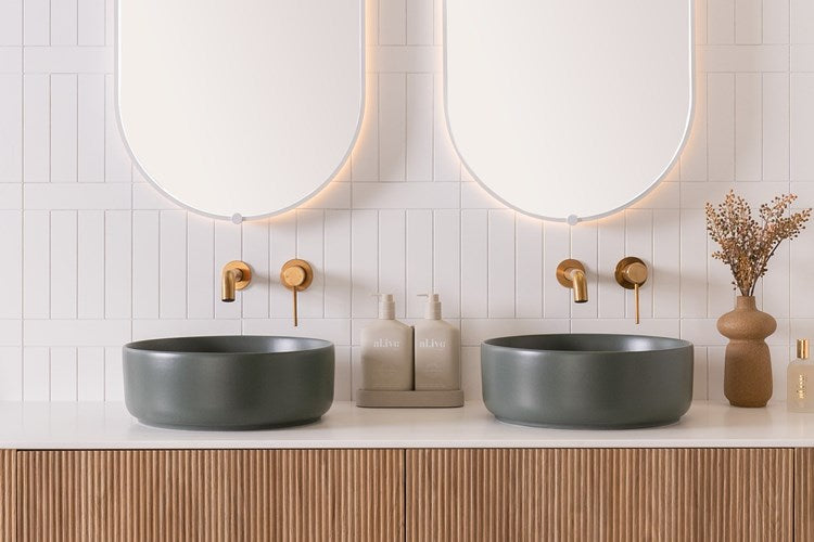 Margot Above Counter Basin | Matte Forest - ADP | Tile Supplier Sydney