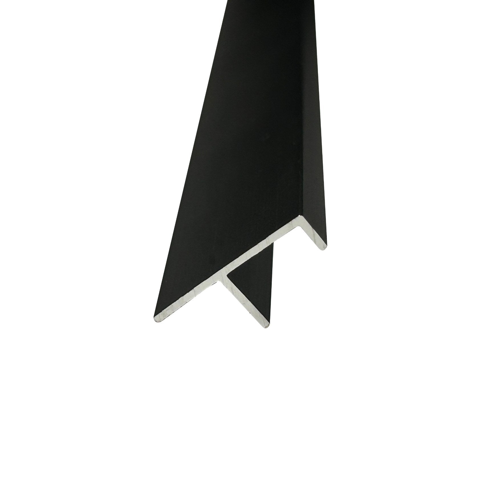 F Shape Trim Jet Black | Architectural Panel Accessories - Tilewave | Tile Supplier Sydney