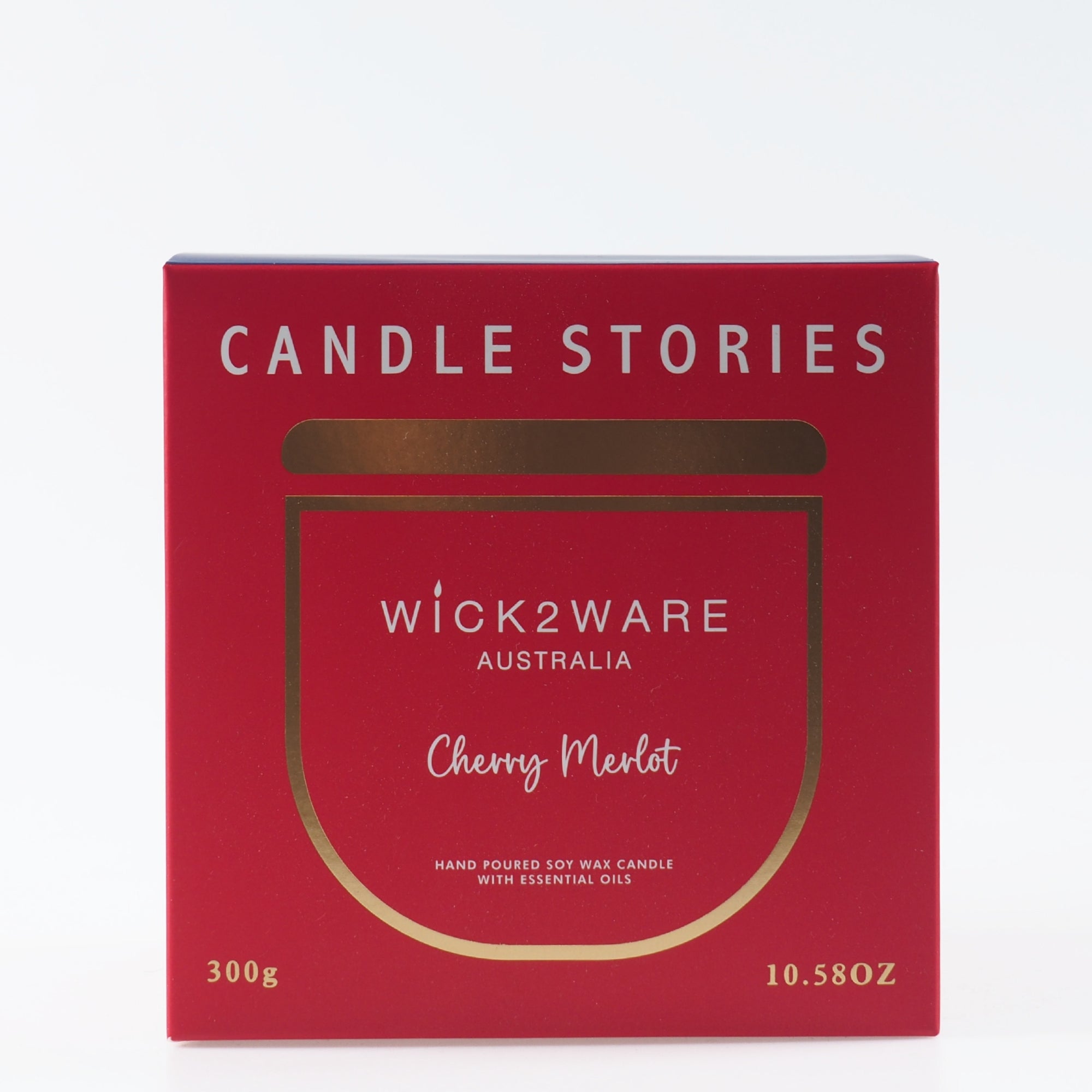 Cherry Merlot Soy Wax Candle - WICK2WARE | Tile Supplier Sydney