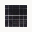 Koala Square Mosaic Tile Gloss Black 48x48mm - Tilewave | Tile Supplier Sydney