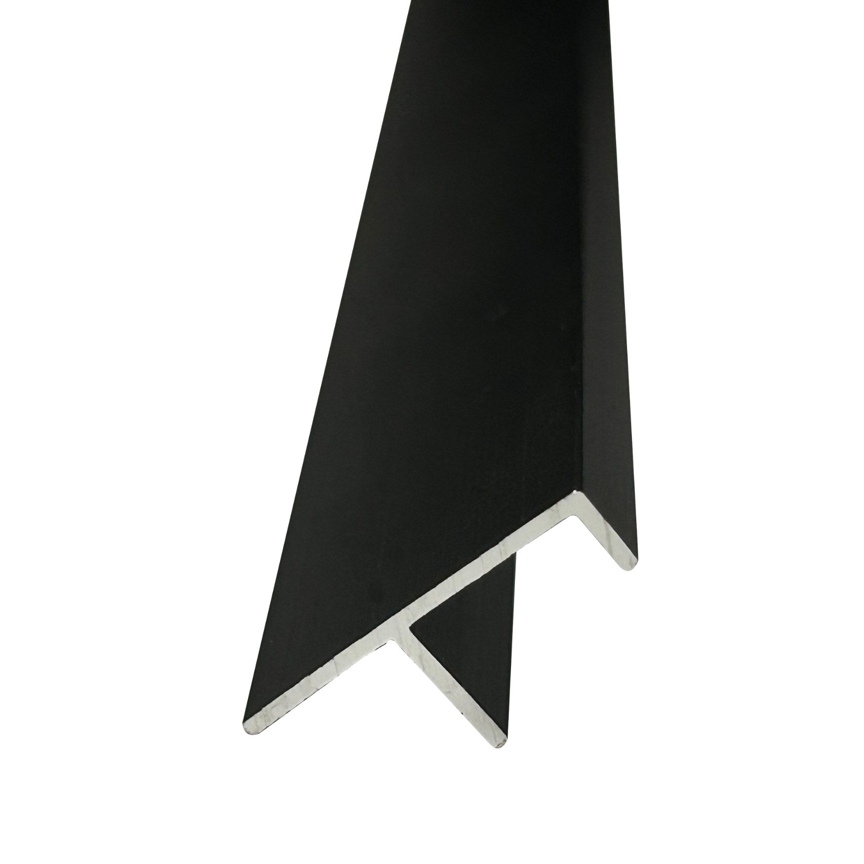 F Shape Trim Jet Black | Architectural Panel Accessories - Tilewave | Tile Supplier Sydney