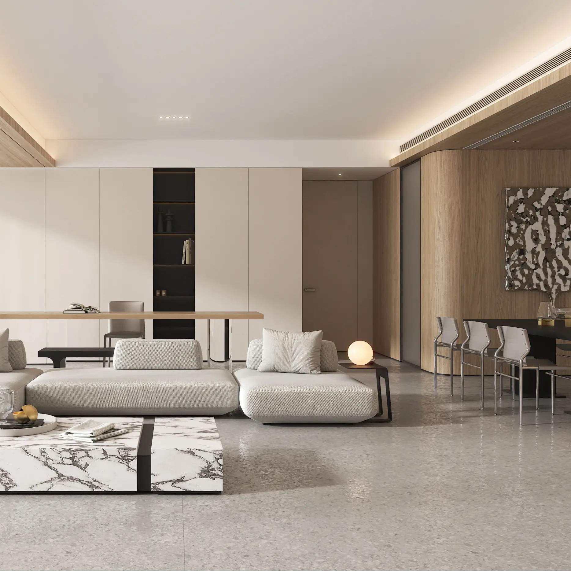 Light Ash | Batten Wall Panel - Tilewave | Tile Supplier Sydney