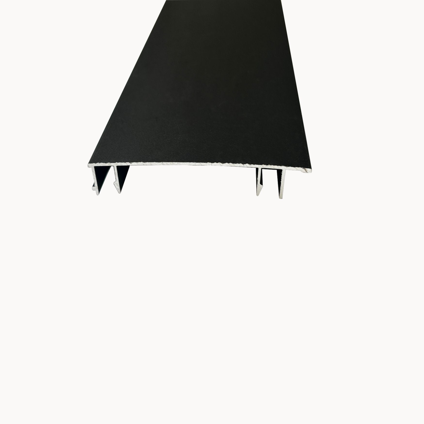 Flat Skirting Jet Black | Architectural Panel Accessories - Tilewave | Tile Supplier Sydney