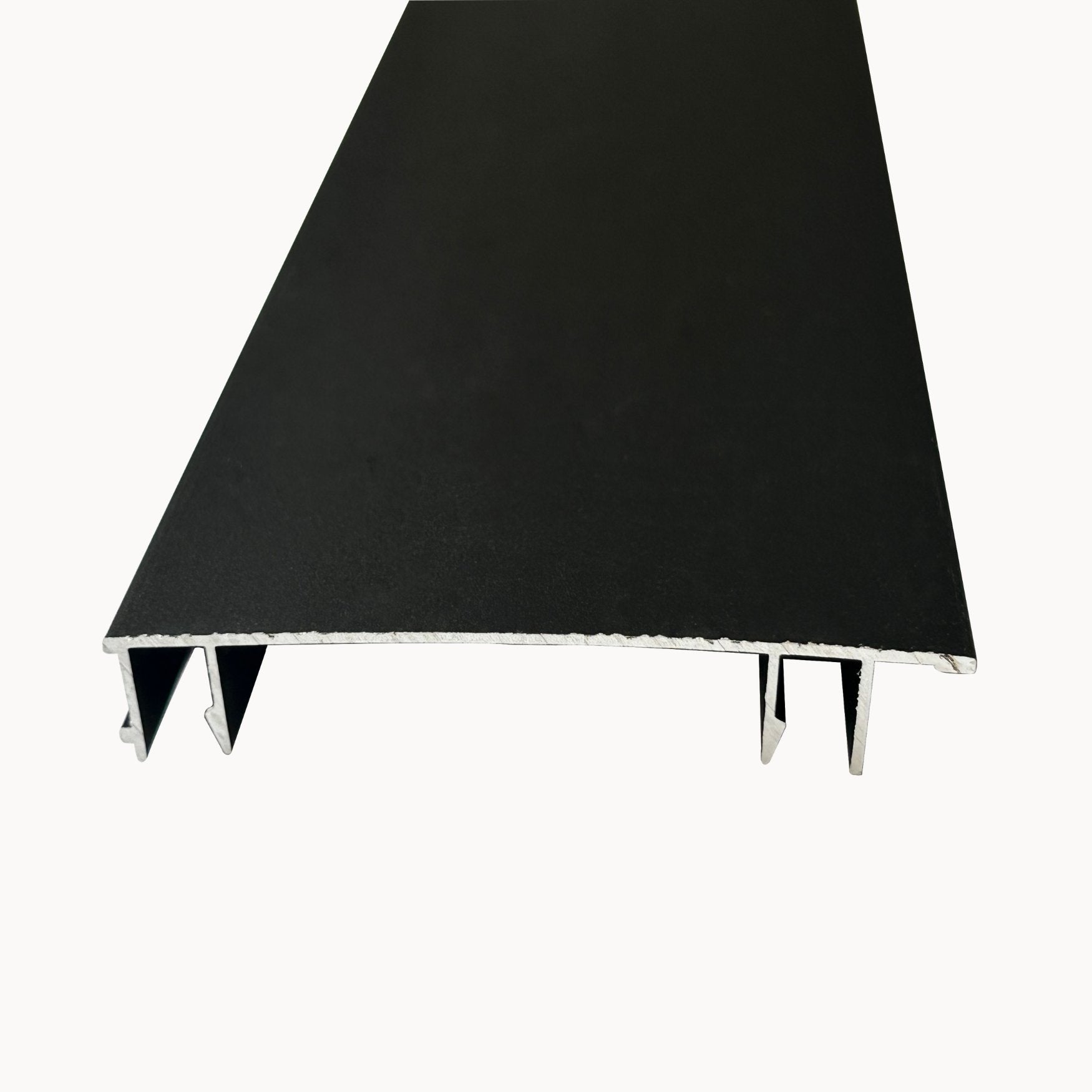 Flat Skirting Jet Black | Architectural Panel Accessories - Tilewave | Tile Supplier Sydney