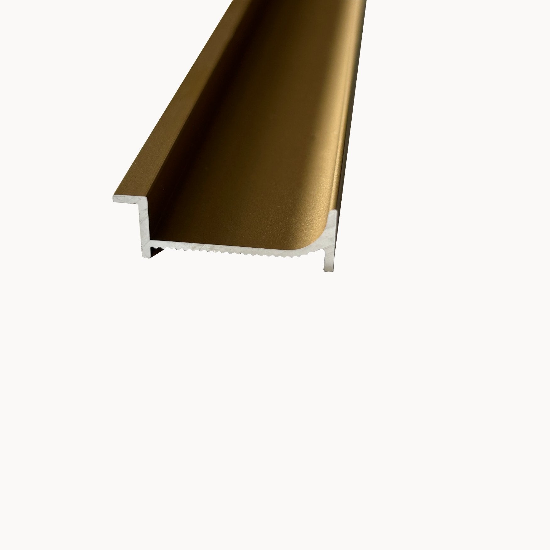 J Shape Skirting 3000mm Bronze | Ecopanel Accessories - Tilewave | Tile Supplier Sydney
