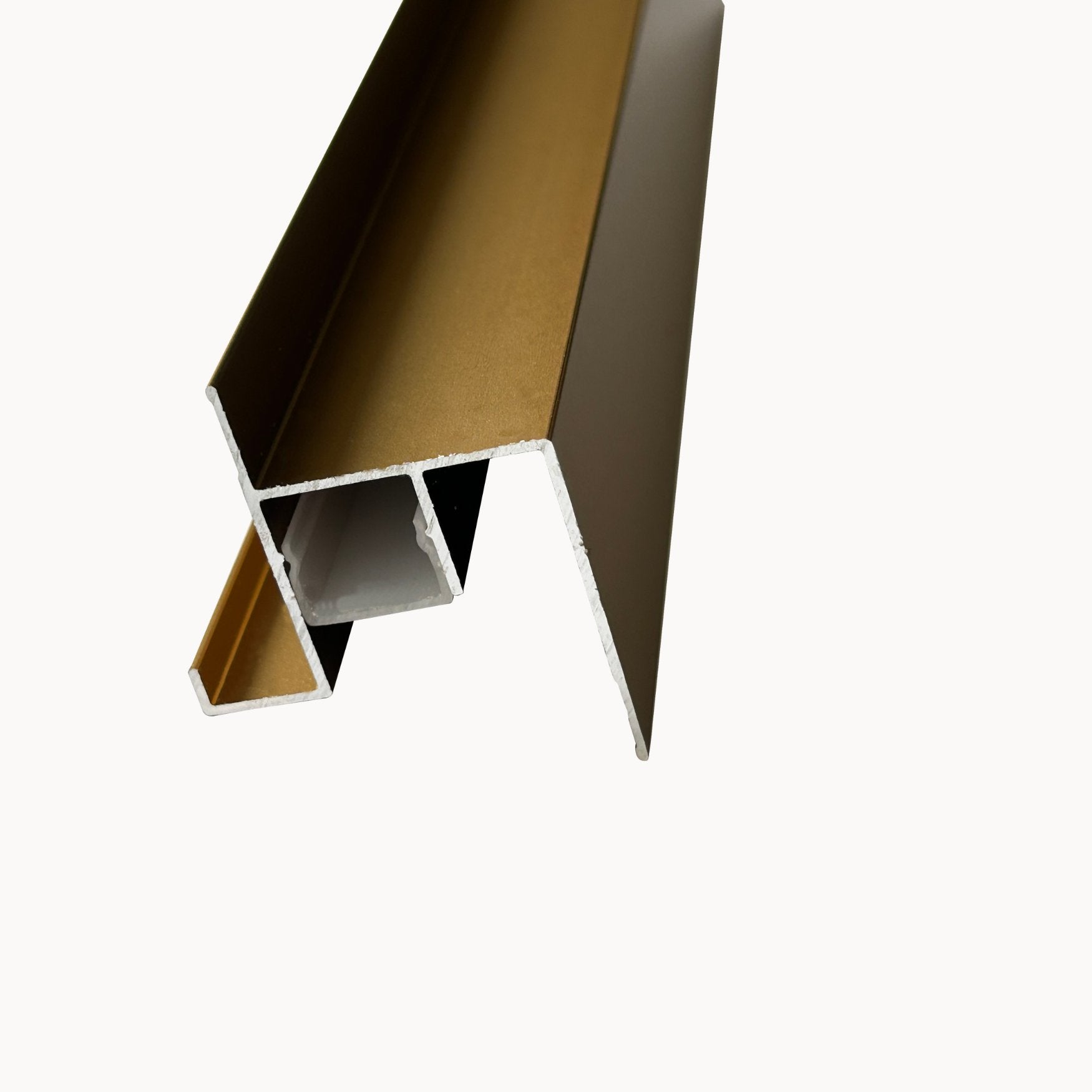 Stepped Led Light Bronze | Architectural Panel Accessories - Tilewave | Tile Supplier Sydney