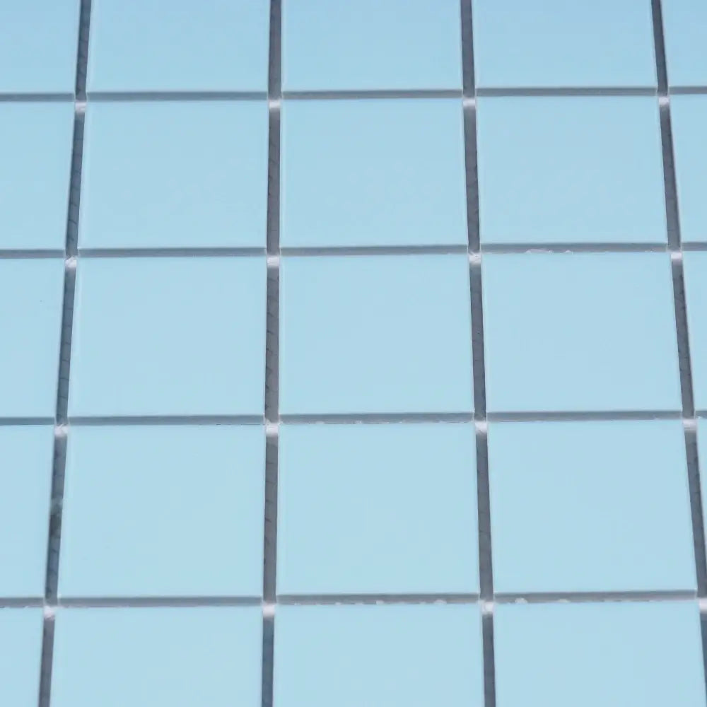 Koala Square Mosaic Tile Gloss Blue 48x48mm - Tilewave | Tile Supplier Sydney