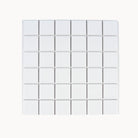 Koala Square Mosaic Tile Gloss White 48x48mm - Tilewave | Tile Supplier Sydney
