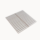 Fuji Crystal Glazed Mosaic Tile 15x145mm Cream White - Tilewave | Tile Supplier Sydney