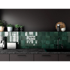 Artisan Moss Green Gloss Square Tile - Tilewave | Tile Supplier Sydney