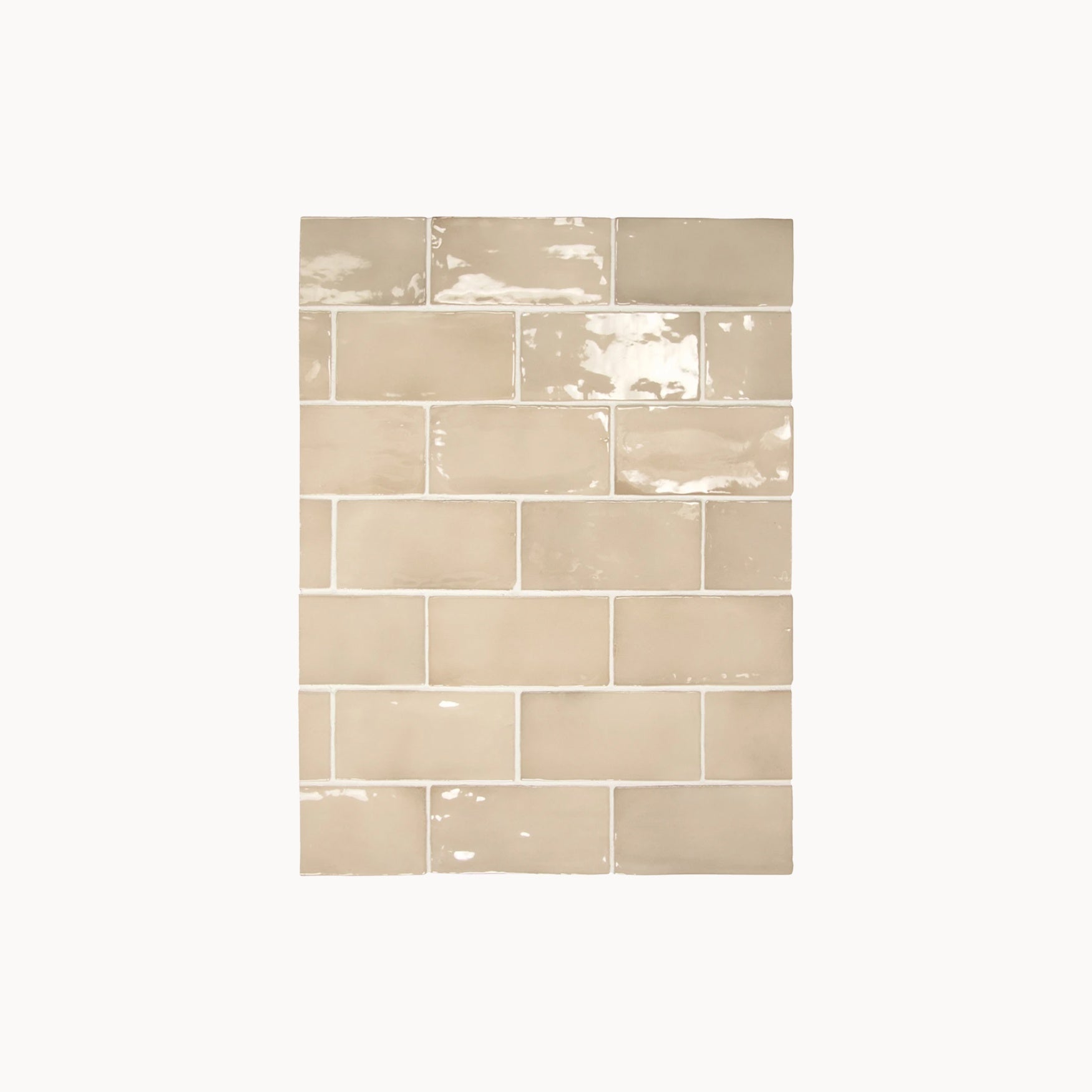 Manacor Beige Argile Gloss Subway Tile - Tilewave | Tile Supplier Sydney