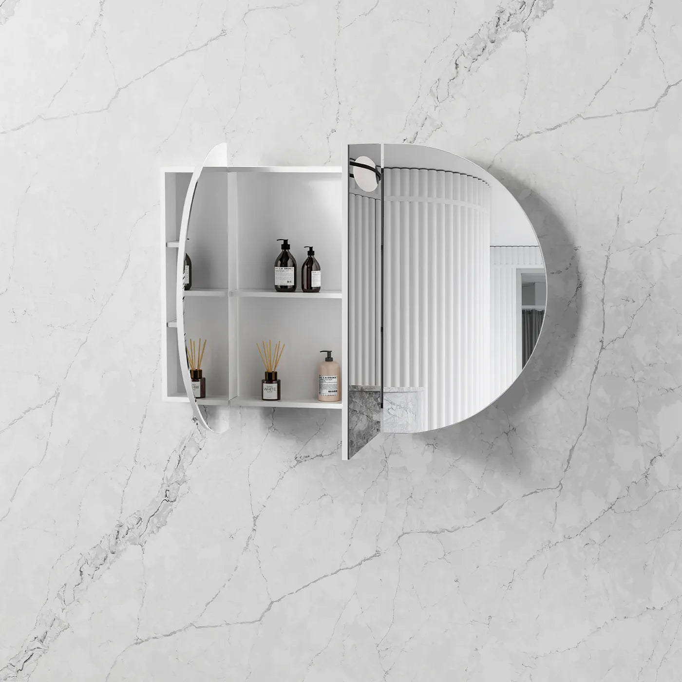Bondi Shaving Cabinet | White 1200x750mm - Otti | Tile Supplier Sydney