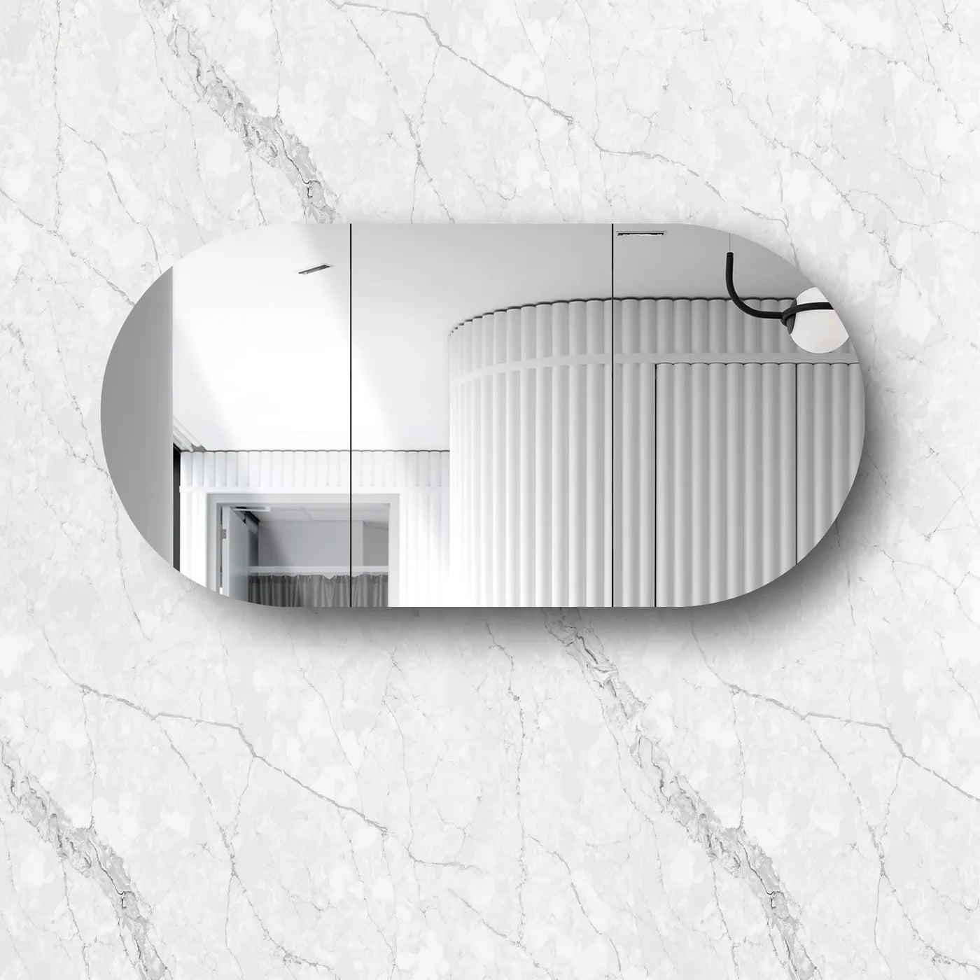 Bondi Shaving Cabinet | White 1800x900mm - Otti | Tile Supplier Sydney