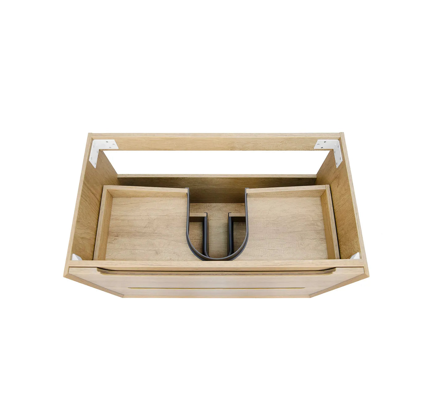 Byron Natural Oak Stone Top Single Basin Vanity - Otti | Tile Supplier Sydney