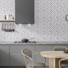 Bianco Carrara Marble Mosaic | Fish scale - Tilewave | Tile Supplier Sydney