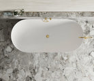 Bondi 1500mm Matte White Freestanding Bath - Otti | Tile Supplier Sydney