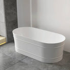 Bondi 1700mm Gloss White Freestanding Bath - Otti | Tile Supplier Sydney