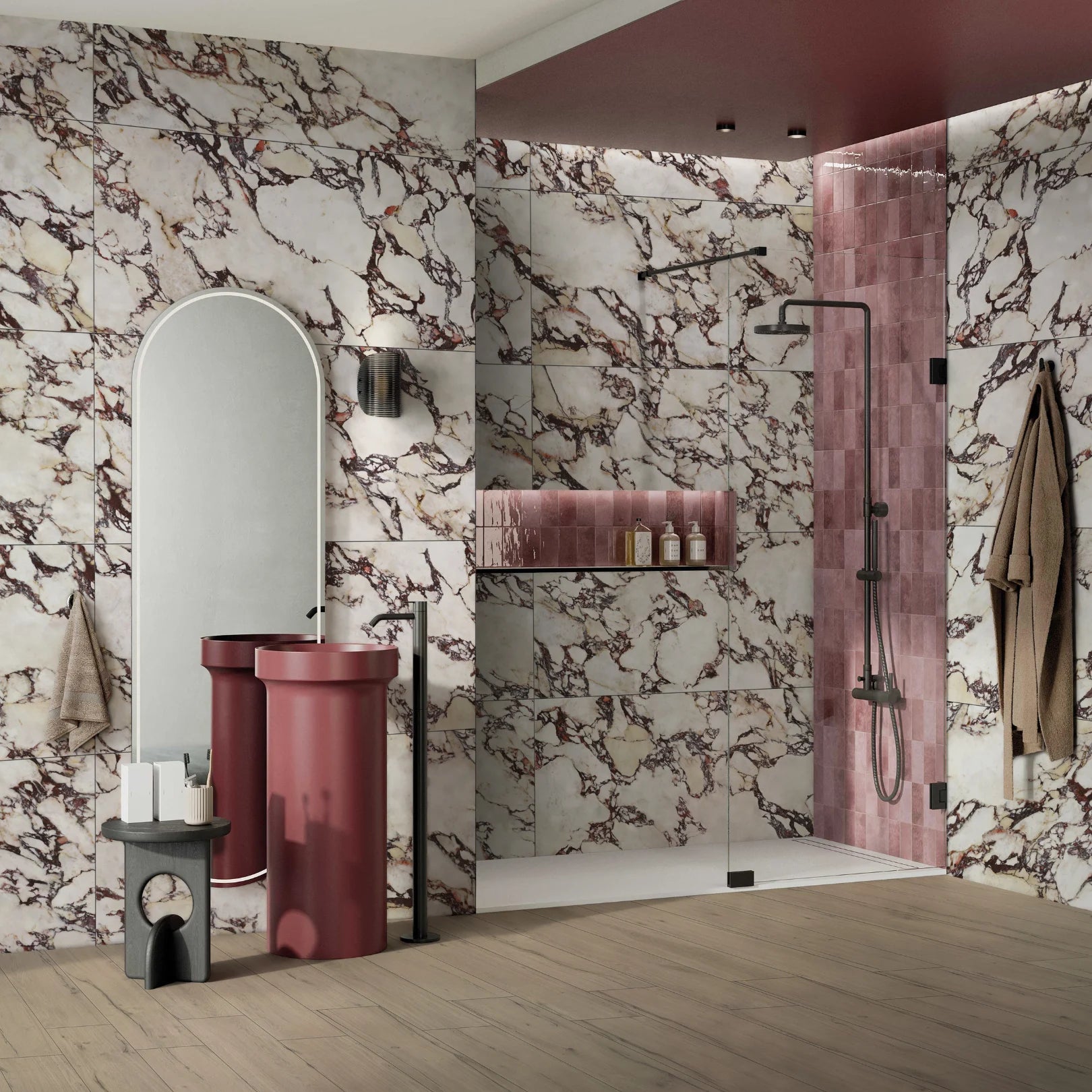 Wonderland Calacatta Viola Matt Tile - Tilewave | Tile Supplier Sydney