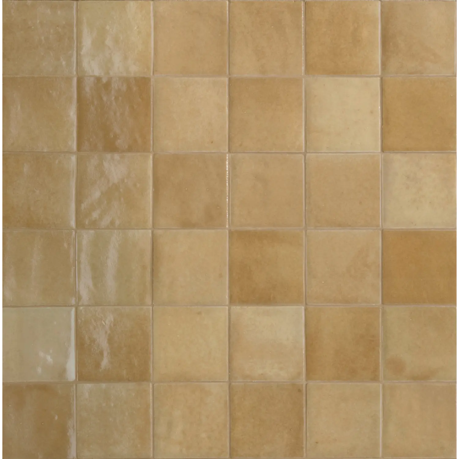Zellige Cammello Gloss Square Tile - Tilewave | Tile Supplier Sydney
