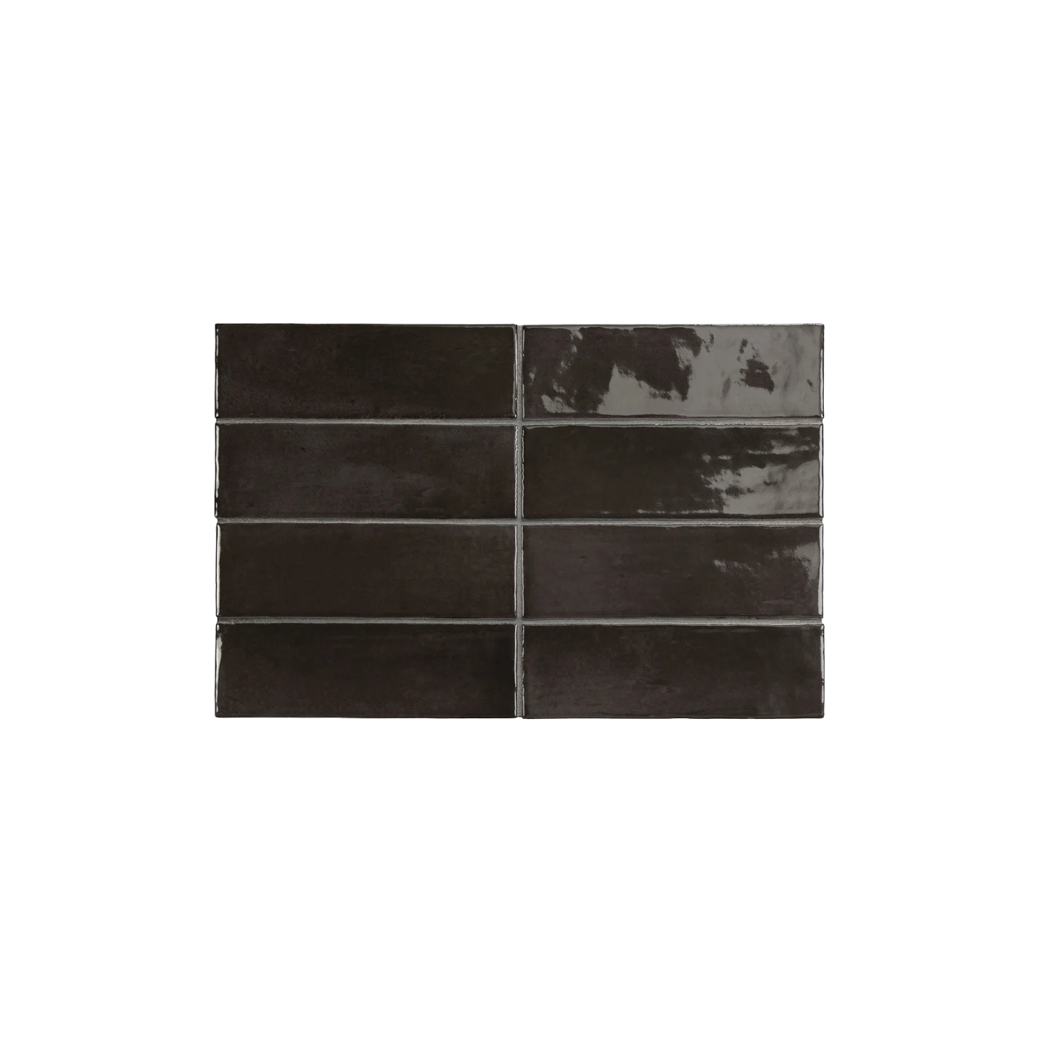 Coco Black Hat Gloss Subway Tile - Tilewave | Tile Supplier Sydney