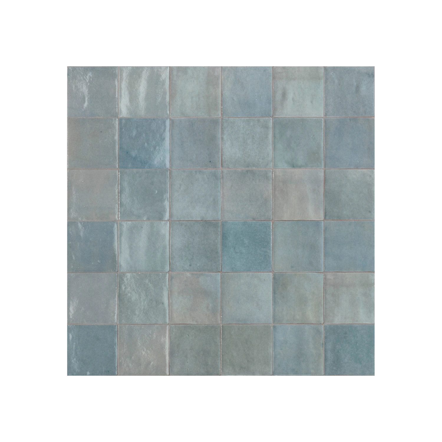 Zellige Cielo Gloss Square Tile - Tilewave | Tile Supplier Sydney