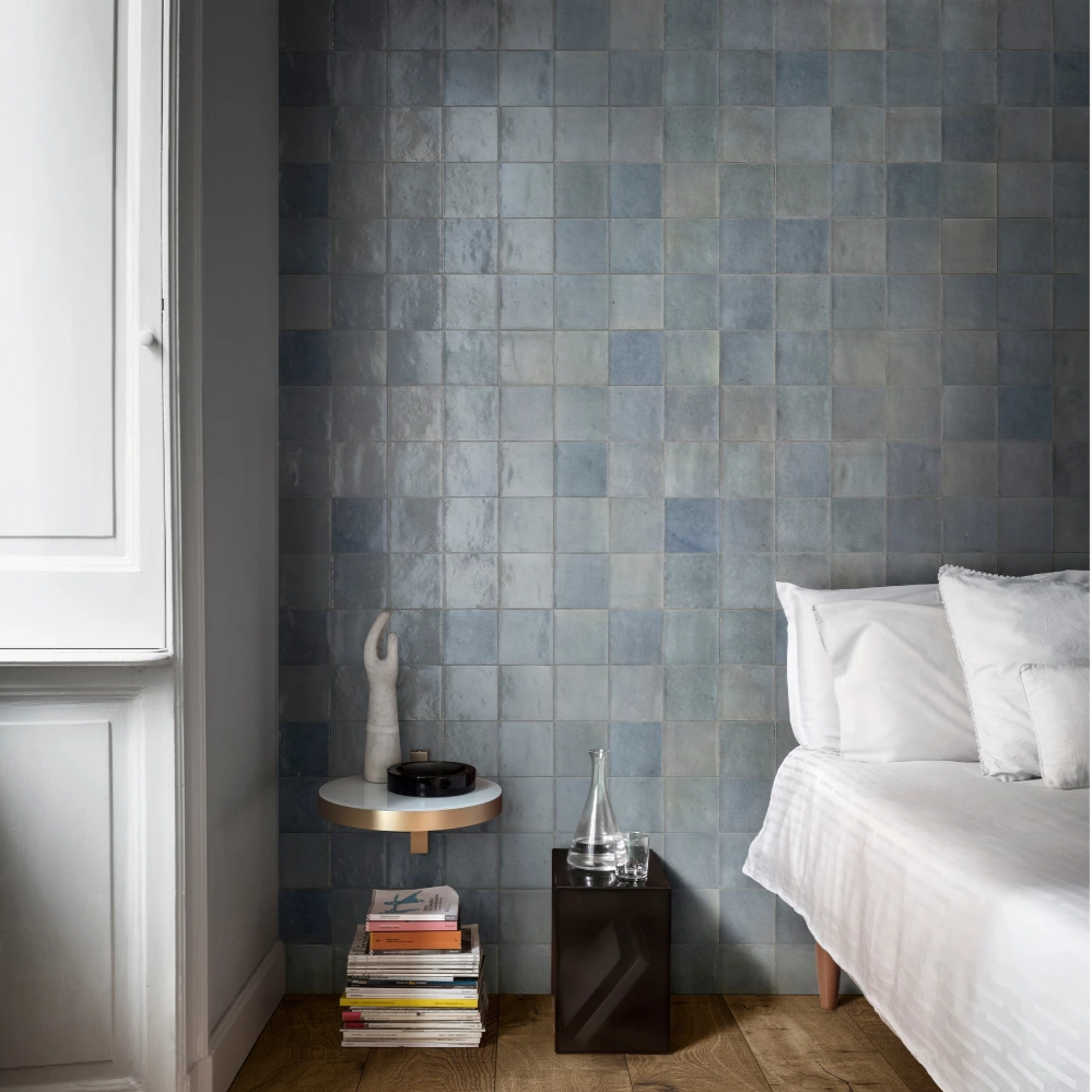 Zellige Cielo Gloss Square Tile - Tilewave | Tile Supplier Sydney