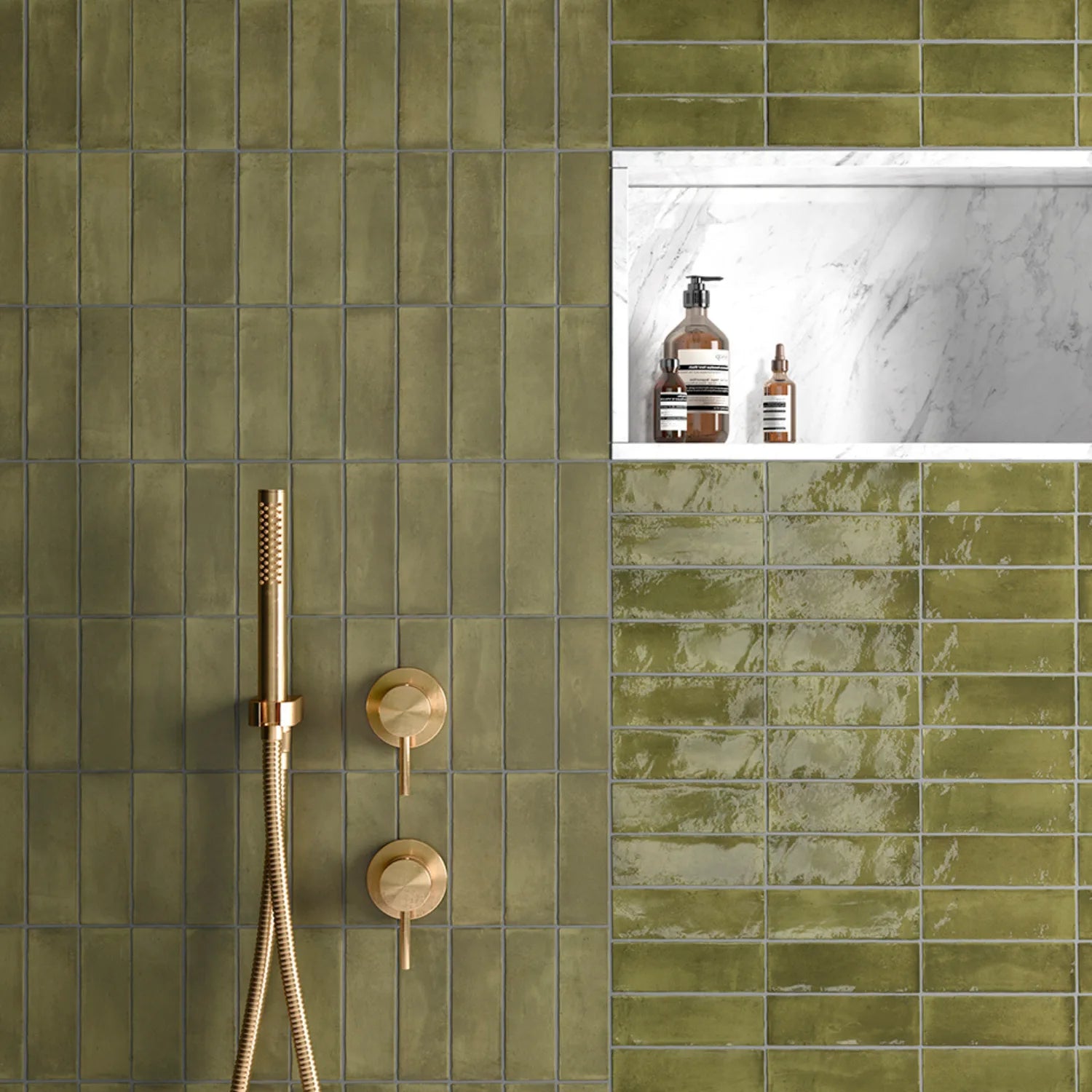 Coco Verd Gloss Subway Tile - Tilewave | Tile Supplier Sydney