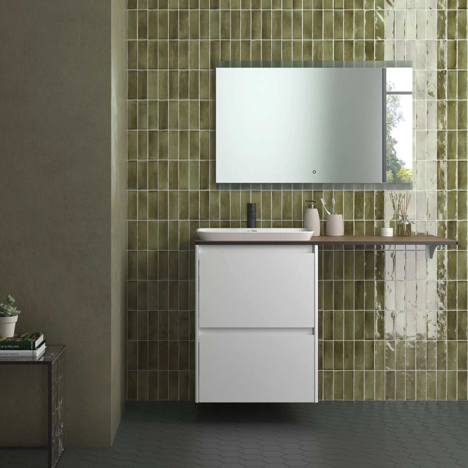 Coco Verd Gloss Subway Tile - Tilewave | Tile Supplier Sydney
