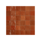 Zellige Corallo Gloss Square Tile - Tilewave | Tile Supplier Sydney