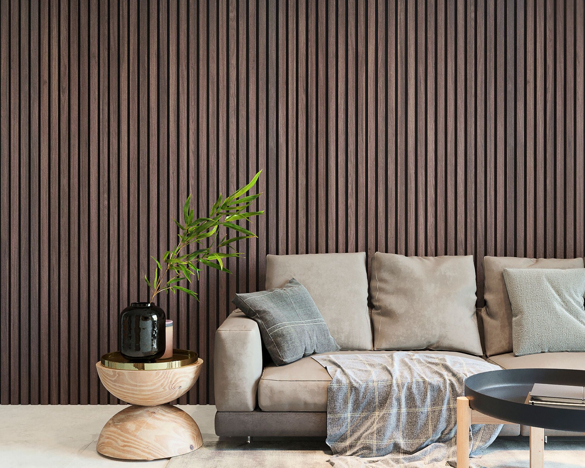 Espresso Oak | Acoustic Wall Panel - Tilewave | Tile Supplier Sydney