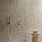Gleeze Biege Gloss Square Tile - Tilewave | Tile Supplier Sydney