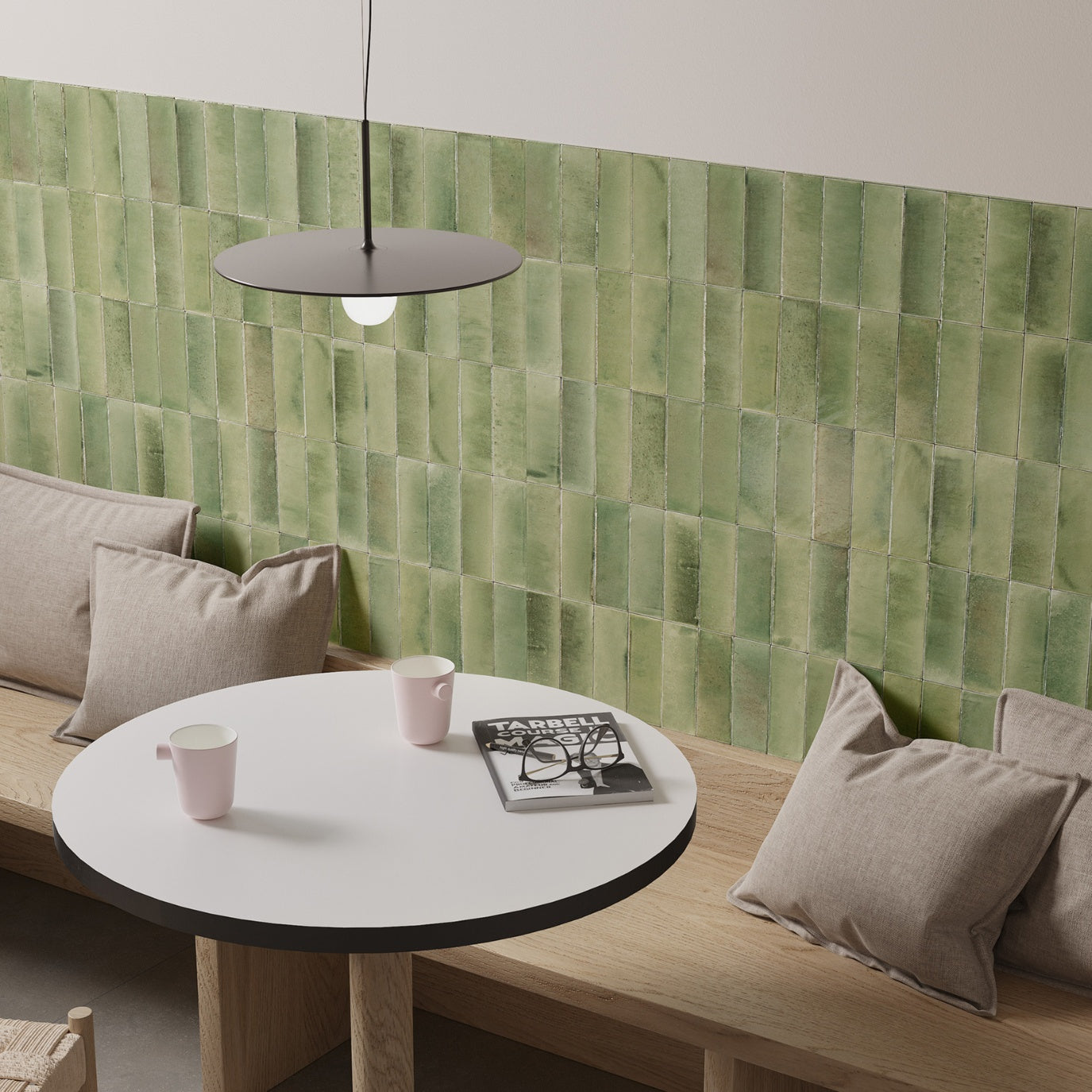 Gleeze Giada Green Gloss Subway Tile - Tilewave | Tile Supplier Sydney
