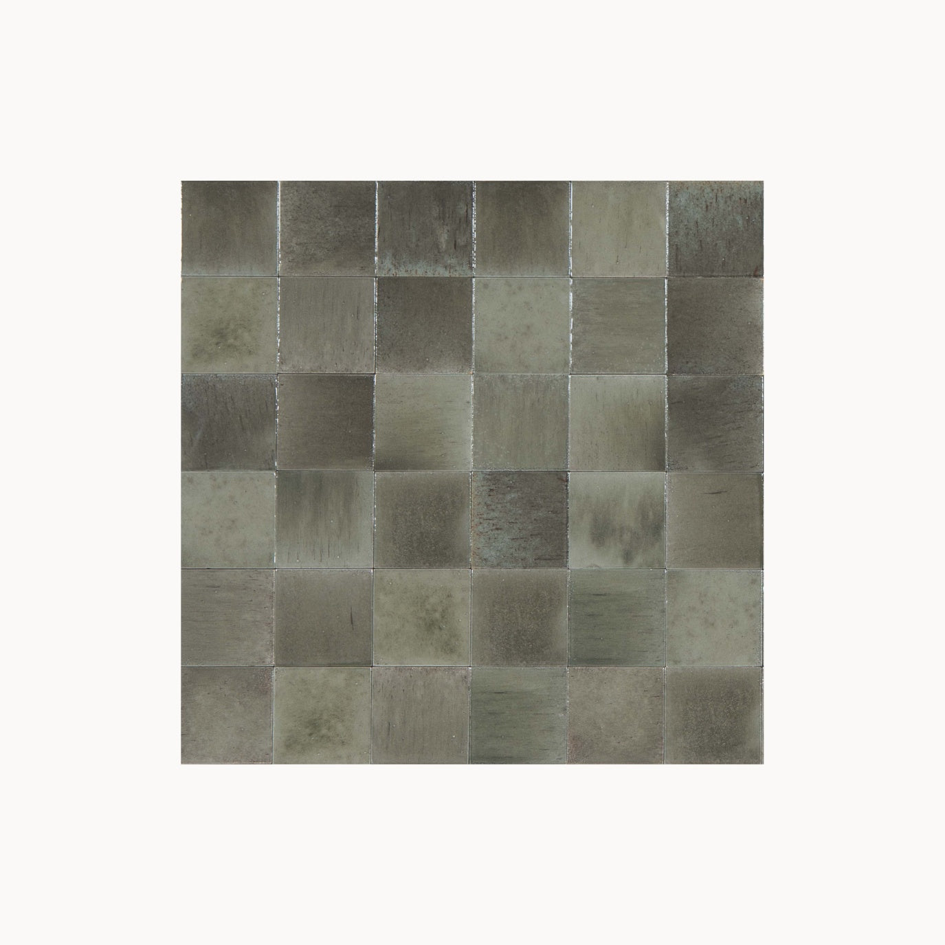 Gleeze Griigio Charcoal Gloss Square Tile - Tilewave | Tile Supplier Sydney
