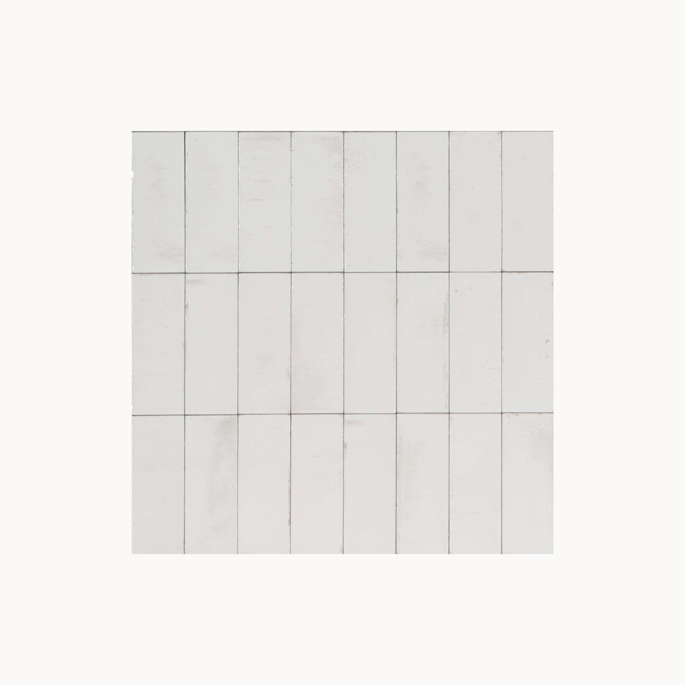 Gleeze Bianco White Gloss Subway Tile - Tilewave | Tile Supplier Sydney