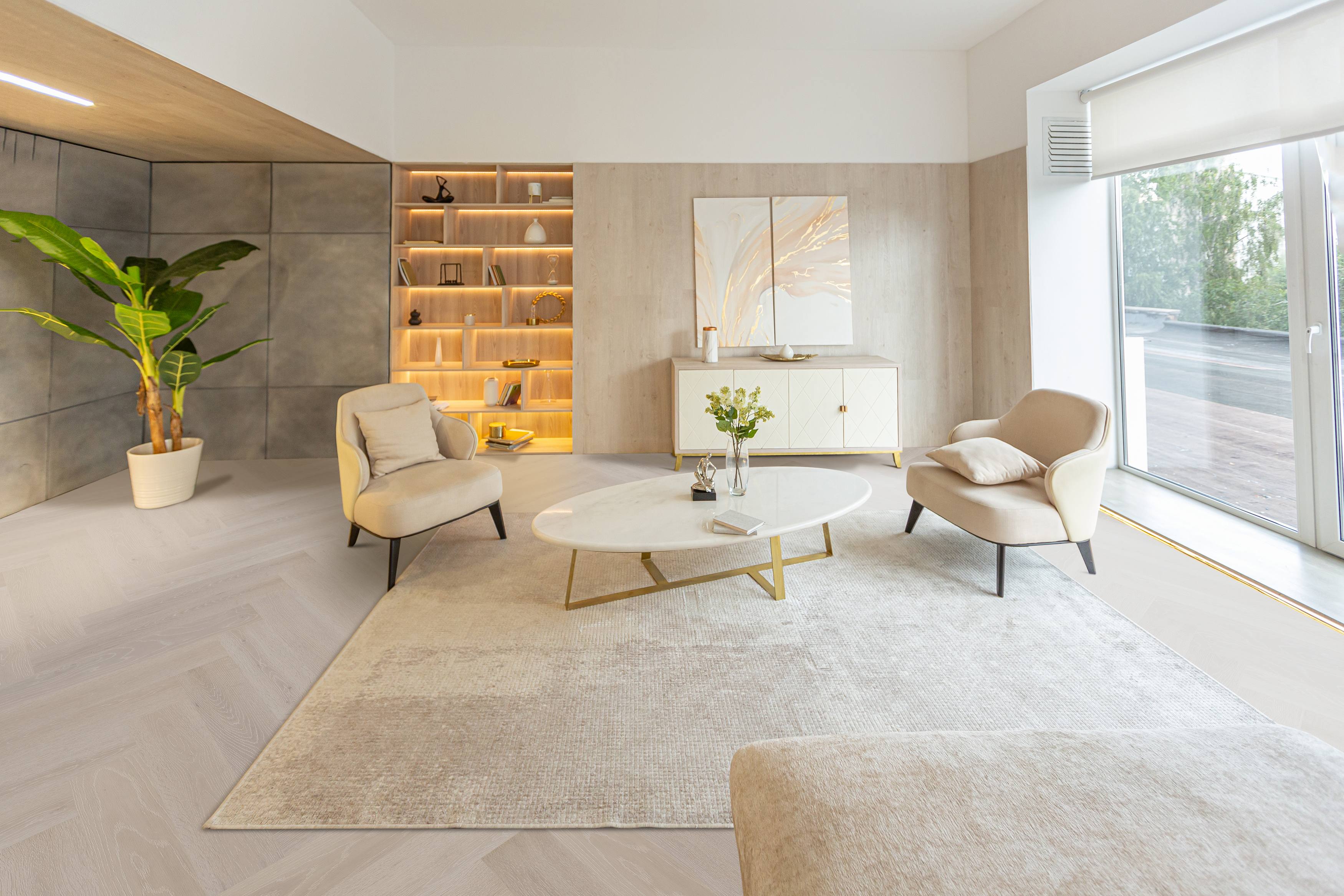 Castel Nuovo Herringbone Collection | Pearl White - Topdeck | Tile Supplier Sydney